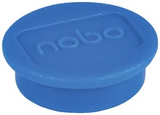 Magneet Nobo 24mm blauw 10 stuks 10 Stuk