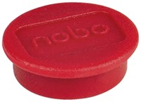 Magneet Nobo 24mm rood 10 stuks 10 Stuk