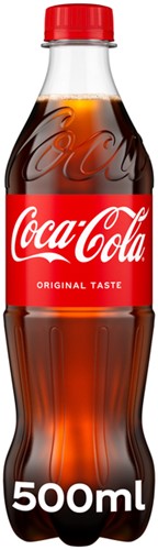 Frisdrank Coca Cola regular petfles 500ml