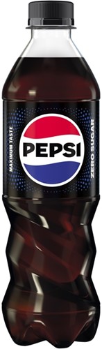 Frisdrank Pepsi cola zero sugar petfles 500ml 500 Milliliter