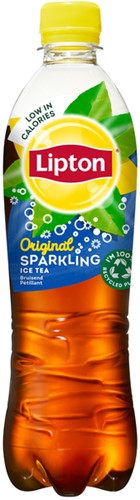 Frisdrank Lipton Ice tea sparkling petfles 500ml 500 Milliliter-2