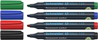 Viltstift Schneider Maxx 133 schuin 1-4mm assorti 4 Stuk-2