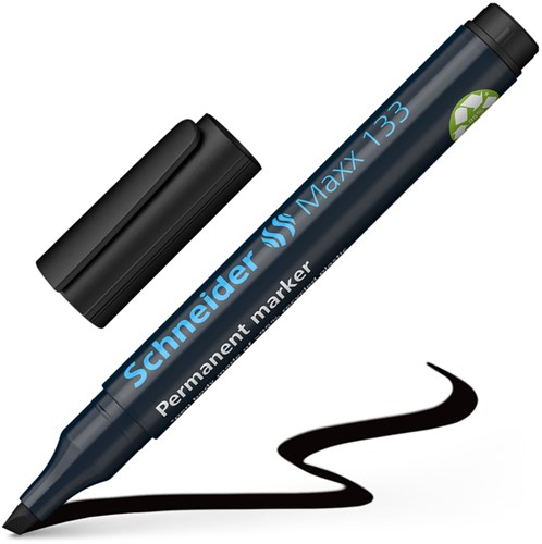 Viltstift Schneider Maxx 133 schuin 1-4mm assorti 4 Stuk-3