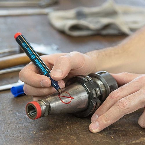 Viltstift Schneider Maxx 133 schuin 1-4mm assorti 4 Stuk-5