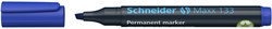 Viltstift Schneider Maxx 133 schuin 1-4mm blauw 1 Stuk