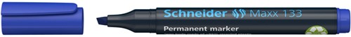 Viltstift Schneider Maxx 133 schuin 1-4mm blauw 1 Stuk