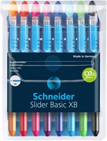 Rollerpen  Slider Basic Colours XB 8st assorti 8 Stuk