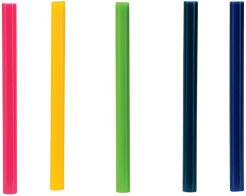 Lijmpatroon Rapid 7mm 5 kleuren assorti 36 Stuk-3