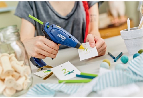 Lijmpatroon Rapid 7mm 5 kleuren assorti 36 Stuk-2