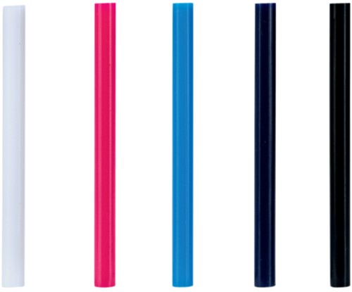 Lijmpatroon Rapid 7mm 5 kleuren assorti 36 Stuk-3