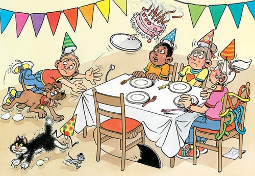 Puzzel JvH Junior Verjaardagspartijtje 150st 1 Doos-1