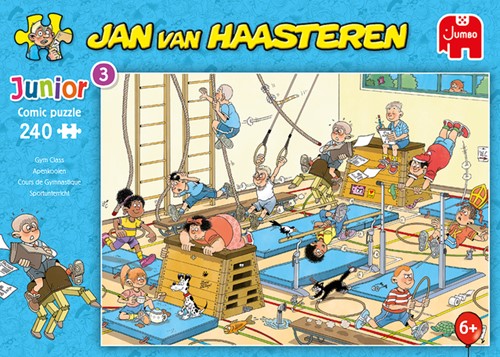 Puzzel JvH Junior Apenkooien 240 stukjes 1 Doos-3