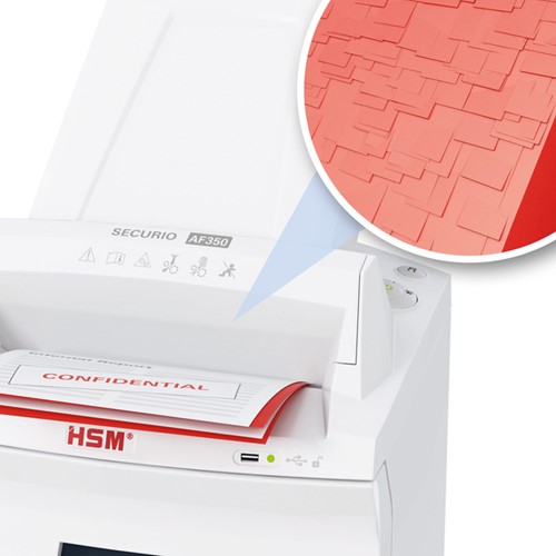 Papiervernietiger HSM Securio AF350 4.5x30mm 1 Stuk-4