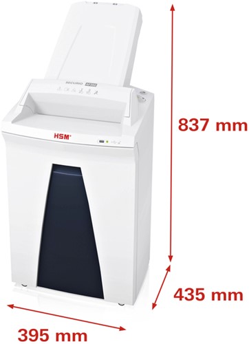 Papiervernietiger HSM Securio AF350 4.5x30mm 1 Stuk-3