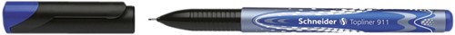 Fineliner Schneider Topliner 911 0.4mm blauw 1 Stuk-1