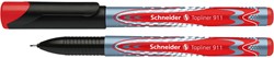 Fineliner Schneider Topliner 911 0.4mm rood 1 Stuk