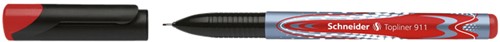 Fineliner Schneider Topliner 911 0.4mm rood 1 Stuk-1