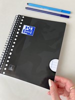 Collegeblk Oxf School A5+ ln 17gaats 160pag zwart 1 Stuk-1