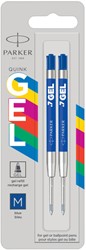 Gelschrijvervulling Parker Quink Economic M blauw 2 Stuk
