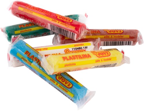 Boetseerklei Jovi 15gr standaard kleuren 6 Stuk-2