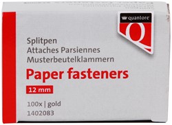 Splitpen Quantore 12mm goud 100 stuks 100 Stuk