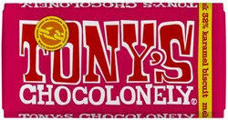 Chocolade Tony Chocolonely melk karamel biscuit 180 Gram