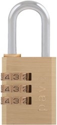 Hangslot Pavo met cijferslot 41x28x12mm 1 Stuk