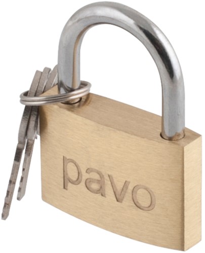 Hangslot Pavo  40mm 1 Stuk-2