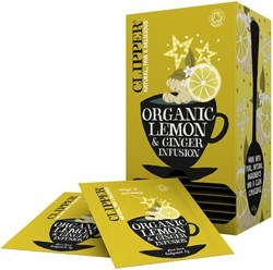 Thee Clipper infusion lemon and ginger bio 25 Zak