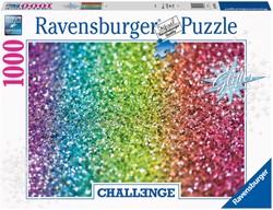 Puzzel Ravensburger Glitter challenge 1000 stukjes 1 Stuk