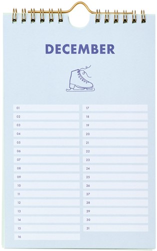 Verjaardagskalender C 1 Stuk-2
