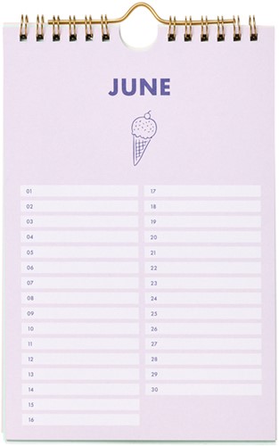 Verjaardagskalender C 1 Stuk-3