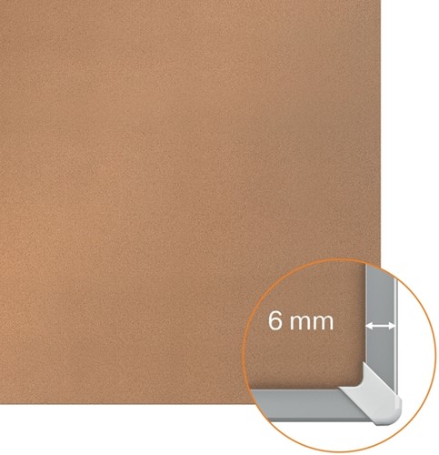 Prikbord Nobo Impression Pro widescreen 50x89cm kurk-1
