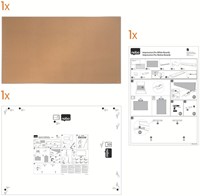 Prikbord Nobo Impression Pro wide 50x89cm kurk 1 Stuk-6