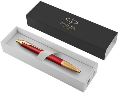 Balpen Parker IM Premium GT M dieprood 1 Stuk-2