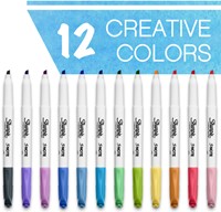 Markeerstift Sharpie S-note 12st assorti 12 Stuk-3