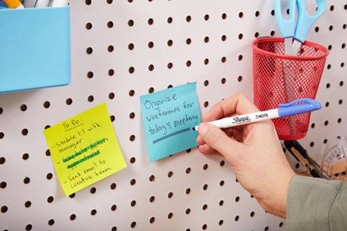 Markeerstift Sharpie S-note 12st assorti 12 Stuk-1