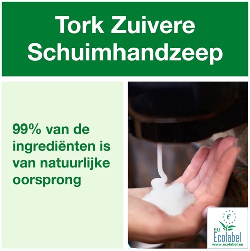 Handzeep Tork S4 Premium schuim 1000ml Clarity 1000 Milliliter-3