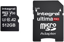 Geheugenkaart Integral microSDXC 512GB 1 Stuk