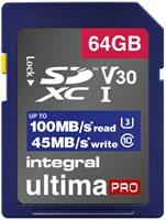 Geheugenkaart Integral SDHC-XC 64GB 1 Stuk