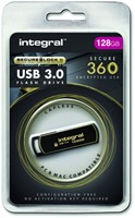 USB stick 3.0 Integral Secure 360 USB-A 128GB zw 1 Stuk-2