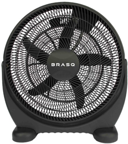 Vloerventilator BRASQ Ø 50cm zwart