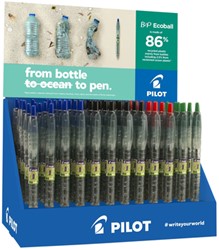 Balpen PILOT Begreen B2P EcoBall M assorti 1 Stuk