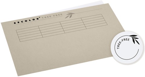 Vouwmap Djois Tree-Free A4 gelijk 226gr beige 1 Stuk