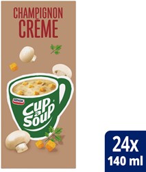 Cup-a-Soup Unox champignon creme 140ml 24 Zak