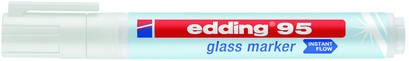 Viltstift edding 95 glasbord wit 1 Stuk-2