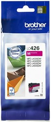 Inktcartridge Brother LC-426M rood 1 Stuk