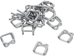 Metalen gespen IEZZY tbv textielband 13mm 1000 Stuk