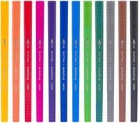 Fineliner Brush pen Bruynzeel set 12 kleuren 6 Stuk-3