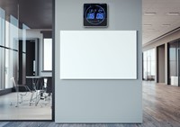 Wandklok Unilux Flo led 28cmx28cm 1 Stuk-2